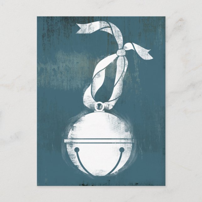 Holiday Icon - Textured Ornament Postcard (Front)