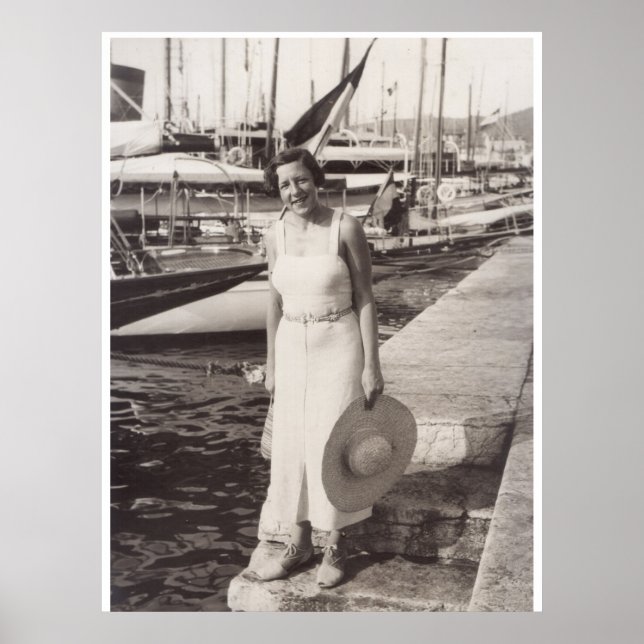 Holiday in Cannes, 1930s Poster (Front)