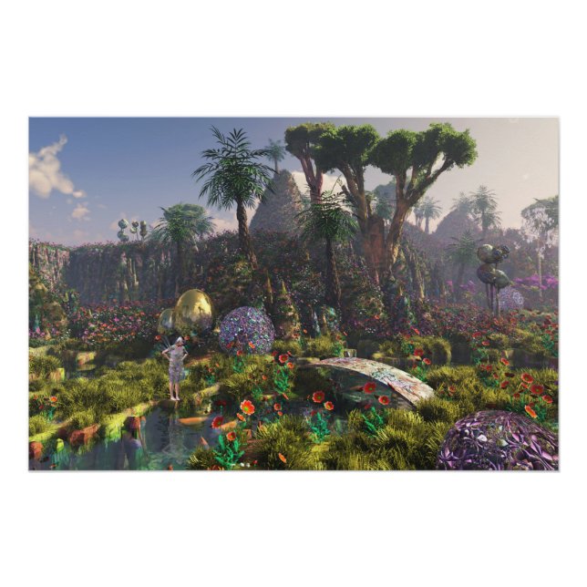 Holiday in Paradise - by Jurgen Ziewe Canvas Print (Front)