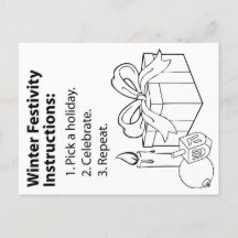 Holiday Instructions