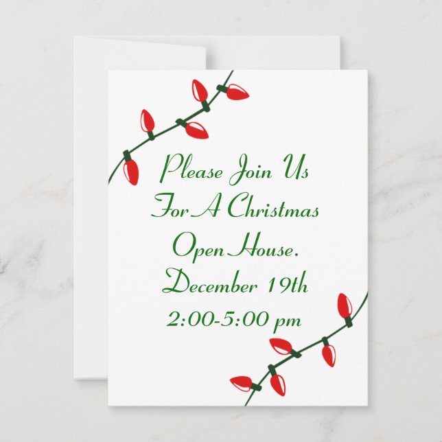 Holiday Invitation (Front)