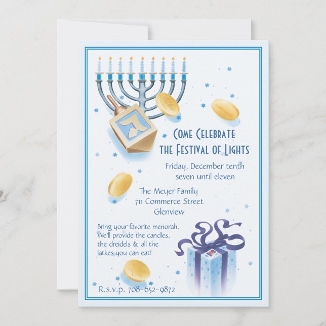 Holiday © invitation (Front)