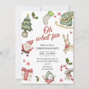  Holiday Invitation, Holiday Party, Christmas Part Invitation