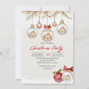 Holiday Invitation, Holiday Party, Christmas Party Invitation