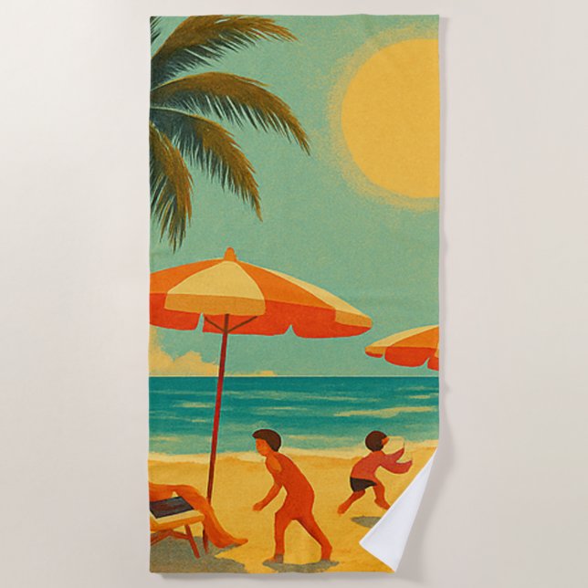 holiday is beach towel (Front)