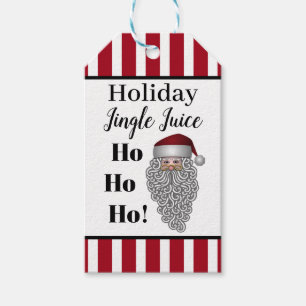 Holiday Jingle Juice Personalised Gift Tags