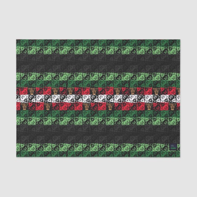 Holiday Jingle Wrapping Tissue Paper (Front)