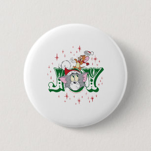Holiday Joy 6 Cm Round Badge