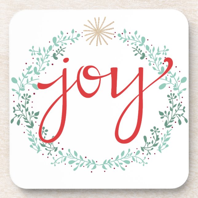 Holiday Joy Coasters (Front)