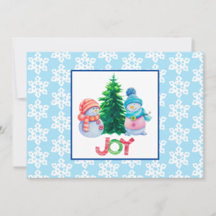 Holiday Joy Flat Holiday Card