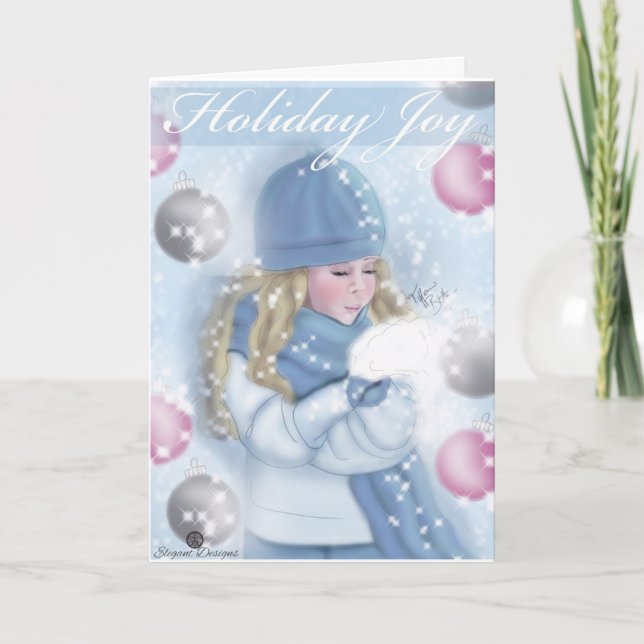 "Holiday Joy" Holiday Card (Front)