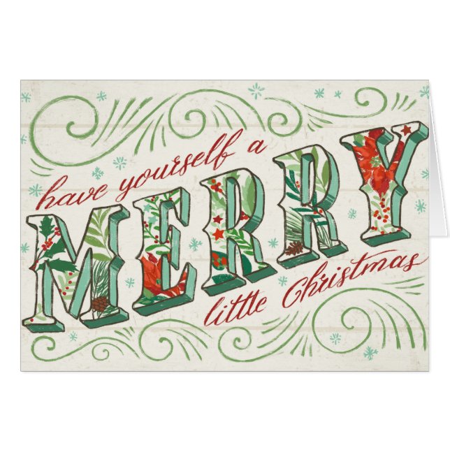 Holiday Joy | Merry Little Christmas (Front Horizontal)