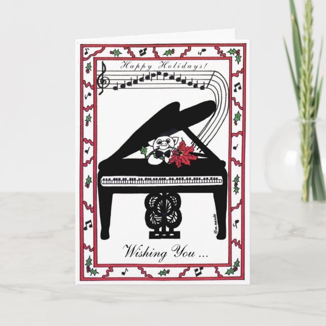 Holiday joy on a grand scale card (Front)