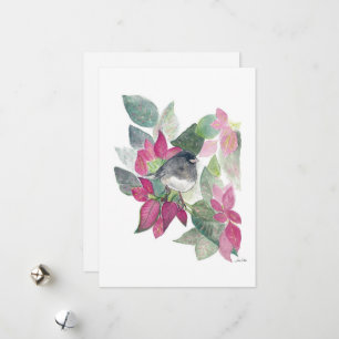 Holiday Junco Bird Art