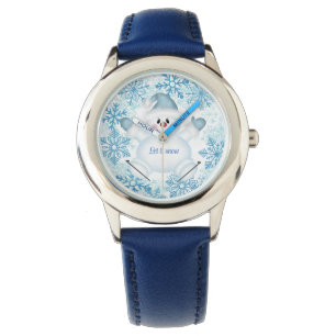 Holiday Kid's Watch/Snowman Watch