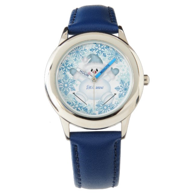 Holiday Kid's Watch/Snowman Watch (Front)
