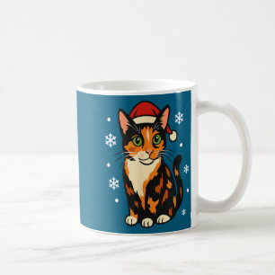 Holiday Kitten Cute Christmas Cat Design Uni Coffee Mug