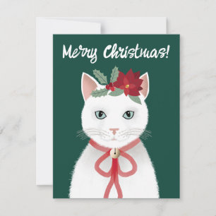 Holiday Kitty Card