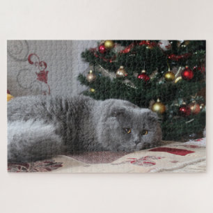 holiday kitty puzzle