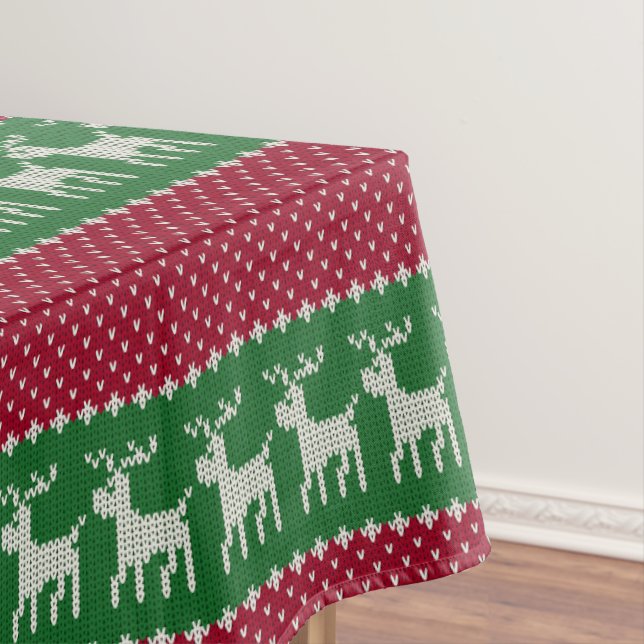 Holiday Knit No. 01 Tablecloth (In Situ)