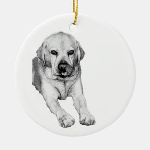 Holiday Lab in soft tone Ceramic Tree Decoration