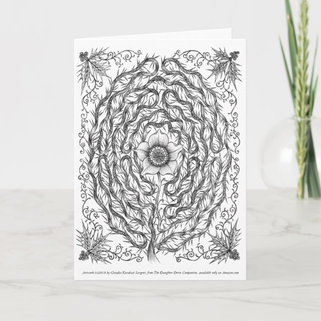 Holiday Labyrinth 2018 Card (Front)