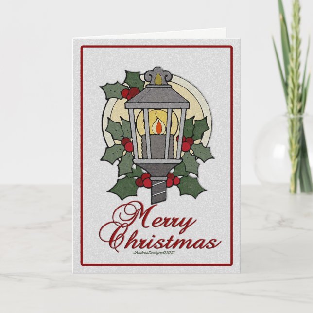 Holiday Lantern Card (Front)