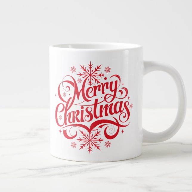 Holiday  large coffee mug (Right)