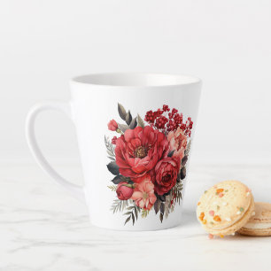 Holiday  latte mug