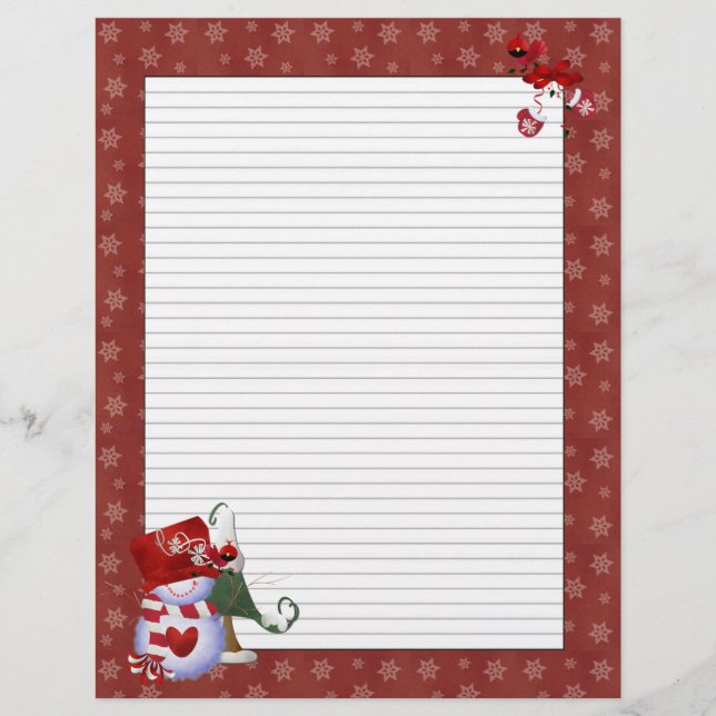 Holiday Letterhead (Front)