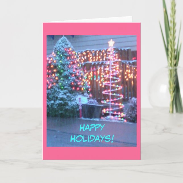 Holiday Lights Card (Front)