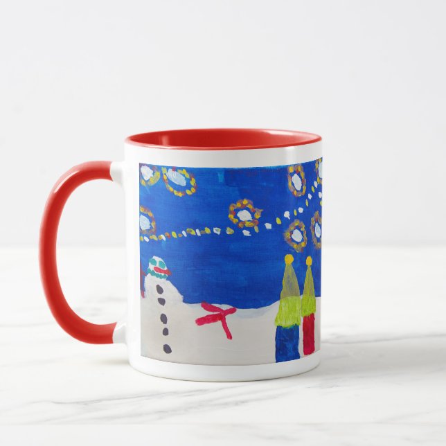 Holiday Lights Mug (Left)