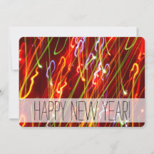 Holiday Lights New Year's Eve Party Invitation