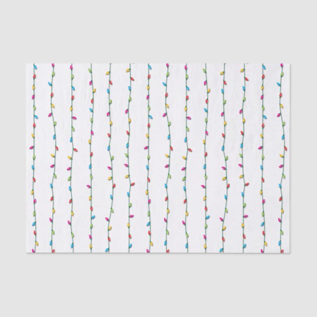 Holiday Lights Tissue Paper (Front)