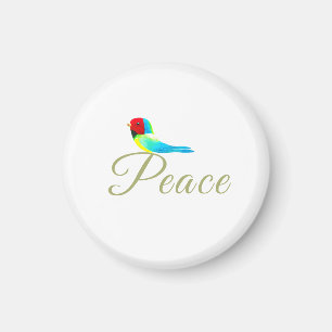 Holiday Little Bird  Messenger of Peace Magnet