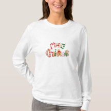Holiday Long Sleeve T-Shirt, Womens