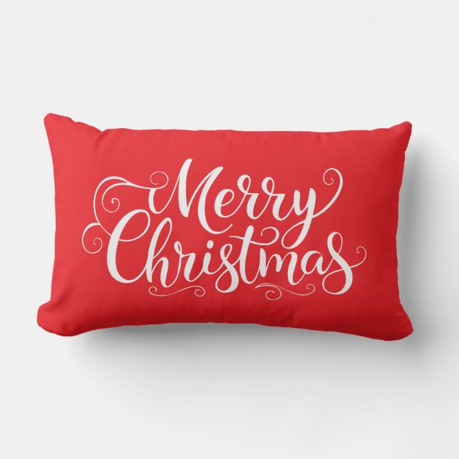 Holiday Lumbar Cushion (Front)