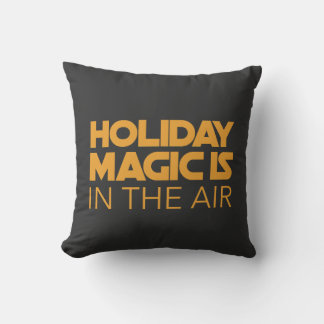 Holiday magic is in the air cushion