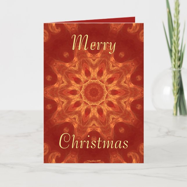 HOLIDAY MANDALA I CARD (Front)