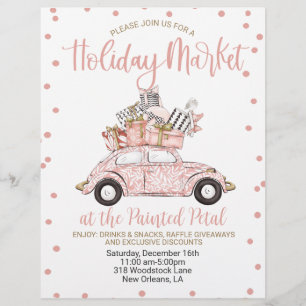 Holiday Market Flyer
