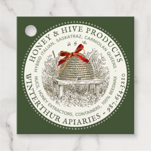 Holiday Marketing Tag for Nucs, Queens, Beeswax