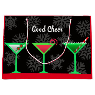 Holiday Martinis gift bag