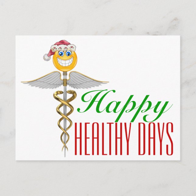 Holiday Medical - Caduceus - Postcard - SRF (Front)
