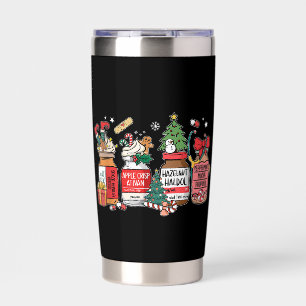Holiday Meds Mug – Festive Prescription Bottles  Insulated Tumbler