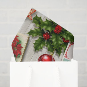 Holiday Memories Collage Tissue Paper