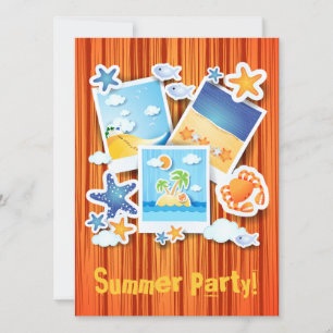 Holiday memories, invitation