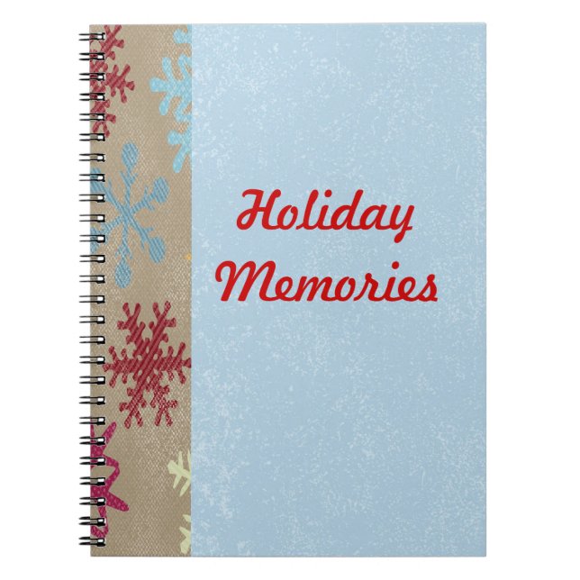 Holiday Memories Notebook (Front)