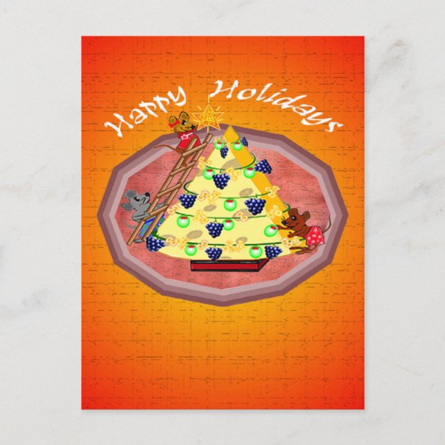 Holiday Mice Greeting Cards (Front)