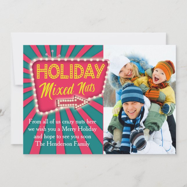 Holiday Mixed Nuts Card (Front)
