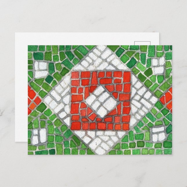 HOLIDAY MOSAIC Postcard (Front/Back)